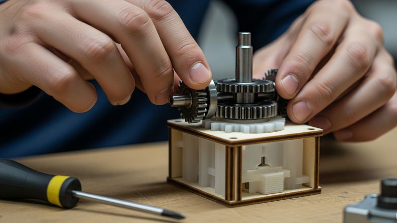 Cách chế tạo hộp giảm tốc đơn giản với vật liệu dễ tìm và quy trình dễ thực hiện