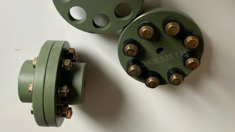Khớp nối cao su với đặc tính co giãn linh hoạt